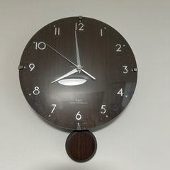 電波受信掛け時計の画像