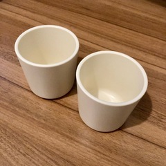 幼児向け　mushie コップ　2つセットの画像