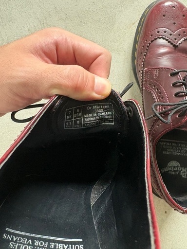 Dr.Martens ドクターマーチン ブローグ シューズ 約26〜26.5cm