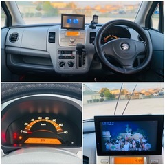 スズキ　ワゴンR FX 　平成23年　車検令和8年5月まで　9.1万Km  ナビ　テレビ　ETC 現場引渡し の画像