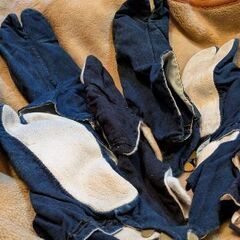 大野屋黒足袋新品の画像