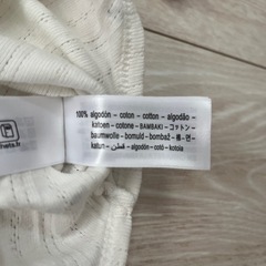ZARA 74サイズ　長袖肌着3点の画像