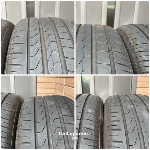 BMW純正アルミ　PIRELLIランフラットタイヤ225/45R17