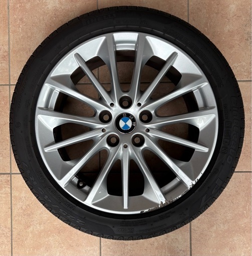 BMW純正アルミ　PIRELLIランフラットタイヤ225/45R17