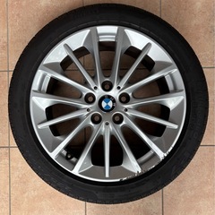 BMW純正アルミ　PIRELLIランフラットタイヤ225/45R17の画像