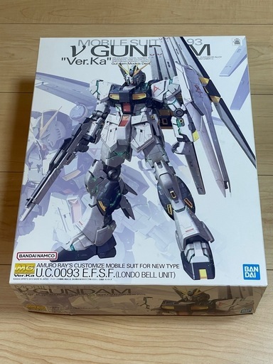 MG RX-93 νガンダム 逆襲のシャア Ver Ka ニューガンダム　逆襲のシャア 未組立