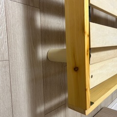 すのこシングルベッドの画像