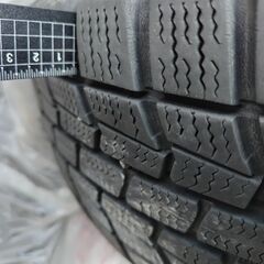 【フリード使用】スタッドレスタイヤ ホイール付き4本セット＋ナット20個付（185/65R15）ノーストレック 2018年製の画像