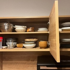 食器棚 幅116 LOWYA 値引き交渉可の画像