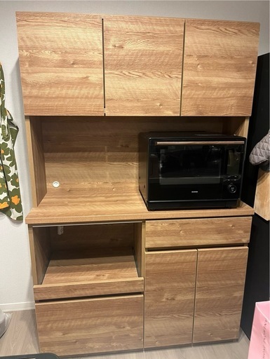 最終値下げ！10月末〆切【超美品】食器棚 幅116 LOWYA