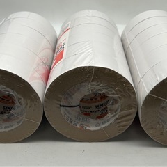 【新品】クラフトテープ  白 38mm× 50m  6巻×3セットの画像