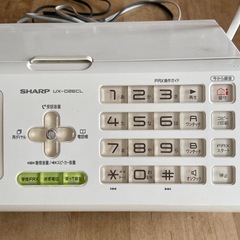 電話機　FAX電話　親機の画像