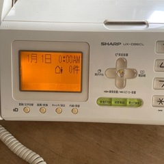 電話機　FAX電話　親機の画像