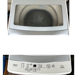 AQUA 洗濯機　2017年製　5.0kgの画像