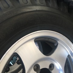 ジムニー用タイヤホイールセット ジープサービス 7.50R16　の画像