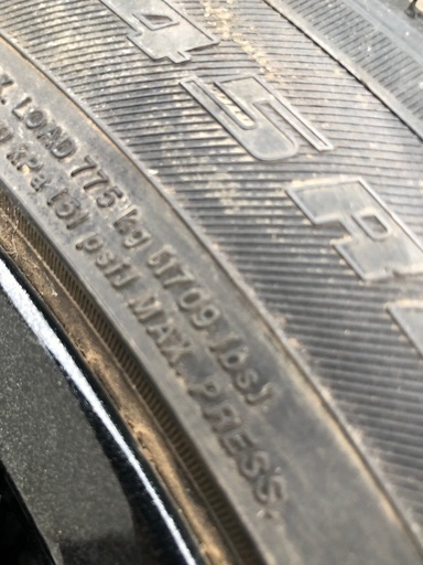 タイヤホイール 4本セット 245/45R20