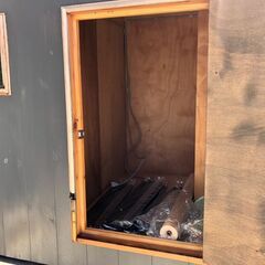 移動販売　などの箱　コンテナ　展示　弁当販売などにの画像