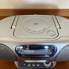 パナソニック　CD MDプレーヤーの画像