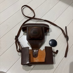 ケース付きOLYMPUS オリンパス 35-S 35mm判フィルムカメラの画像