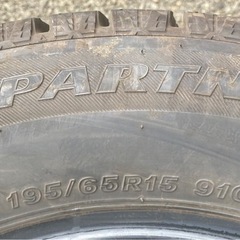 BRIDGESTONE 195/65R15 24年製　冬タイヤの画像