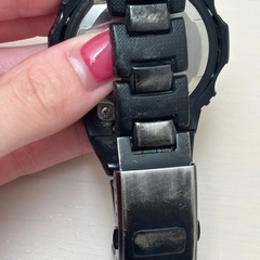 G-SHOCKブラックとけ時計の画像