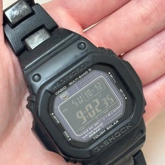 G-SHOCKブラックとけ時計の画像