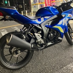 【即乗り可】SUZUKI GSX-R125　DL33B　低走行　自賠責R12.6の画像