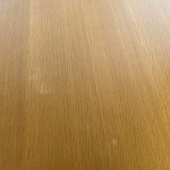 楕円　ダイニングテーブル　ウッドの画像