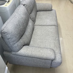 【配送無料】2人掛けソファ✨グレー　　5241の画像