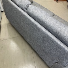 【配送無料】2人掛けソファ✨グレー　　5241の画像