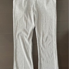 and meマタニティ ストレッチパンツ セット　リブフレアL テーパードMの画像