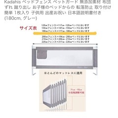ベッドガードの画像