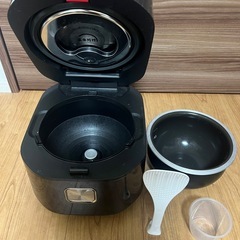 T-fal ザ・ライス 遠赤外線IH炊飯器 3.5合　RK8818JP ブラック ティファール IRIS OHYAMAの画像