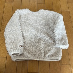 petit main もこもこジャンパーの画像