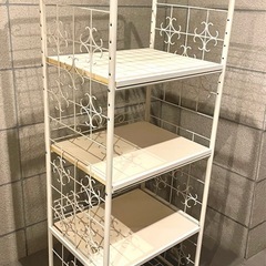 おしゃれな棚　レンジ台の画像