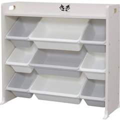 おもちゃ収納ラック の画像