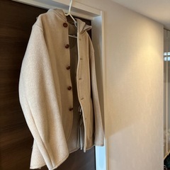 美品 DANTON ダントン ウールモッサコート ３８サイズの画像