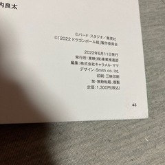 ドラゴンボール　
パンフレットの画像