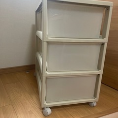 キャビネット　収納　ケース　キャスター付きの画像