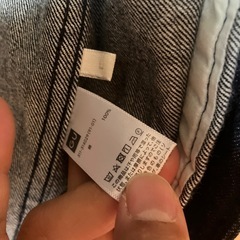 GUデニムジャケットの画像