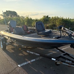 夜間航行可能　バスボート　スキーター ss140 ヤマハ船外機2スト115馬力　トレーラーセット　船検あり　見学可能　動作確認済みの画像