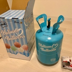 ヘリウム ボンベ 200L 残り半分程度の画像