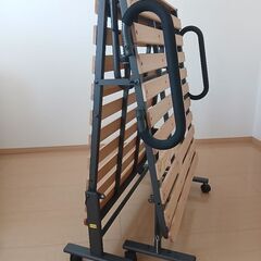 折り畳みすのこベッドの画像