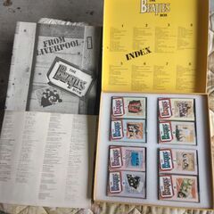 THE BEATLES BOX ビートルズ　カセットテープ　ボックス　８本セットの画像