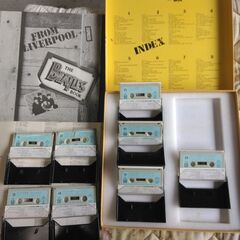 THE BEATLES BOX ビートルズ　カセットテープ　ボックス　８本セットの画像