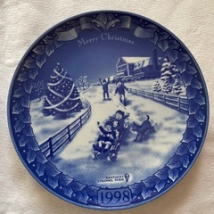 未使用KFCクリスマスイヤープレート3まい3枚1997,1998,1999の画像