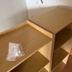 カラーボックス　２つの画像