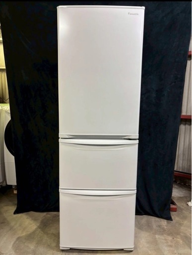 【成約済み】Panasonic 冷蔵庫 NR-C372N-W 2021年製 365L 3ドア