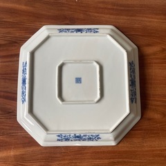 八角皿　有田焼の画像