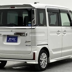 【自社ローン対応　スズキ　スペーシア　カスタム　ハイブリッド　GS　スマートキー　LEDヘッドライト　片側電動スライドドア　の画像